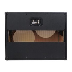 Sound Town 2 x 12″ Empty Open-back Guitar Cabinet Plywood Black (GUC212OBBK-EC)