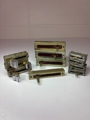 Vintage Metal Slide Potentiometers – Industrial / Audio Mixer Faders – Untested