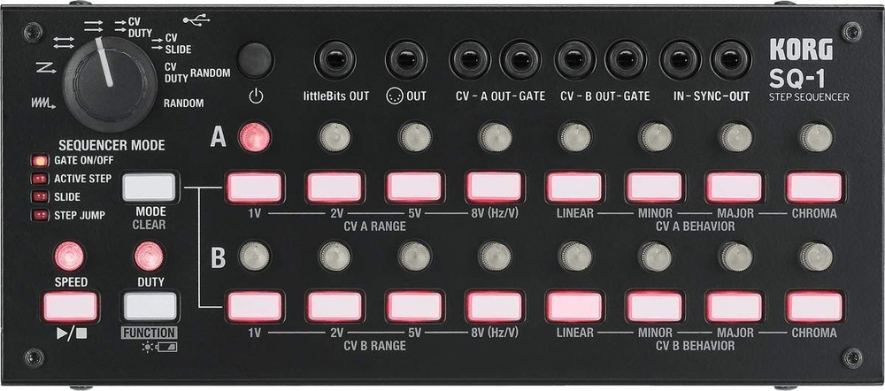 KORG SQ-1 Step Sequencer: Connect and control a wide range of devices with ease.