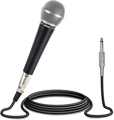 Dynamic Cardioid Microphone with XLR Cable Included Rugged Construction
