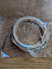 Countryman E6CABLE1NC E6 Cable for Hardwired Mics, tan OPEN TAIL FOR YOUR CHOICE