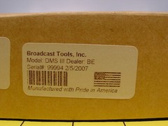*Broadcast Tools DMS-111 Digital Audio Switcher Silence Sensor Fail-over