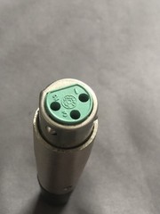 1970’s NOS Switchcraft XLR Mic Cable End Connector A3M 3 Pin Female