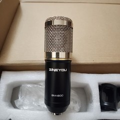 Zingyou BM-800 Condenser Microphone Studio Recording Kit Shock Mount Pro Set