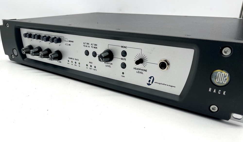 Digidesign Digi 002 Rack FireWire Audio Interface, 4 Mic Inputs, MIDI, S/PDIF