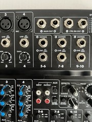 Harbinger L1202FX 12- Channel Analog Mixer with Effects – Works
