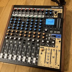 TASCAM Model 12 Mixer Recorder USB Audio Interface DAW Controller Tested Japan