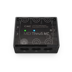 CME MIDI Thru5 WC – 1-in-5-out MIDI Thru with 5-pin DIN – High-speed transfer of