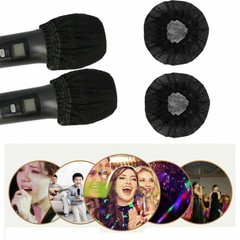 100Pack Disposable Microphone Pop Filter Hygiene Mike Foam Cover Odor Removal