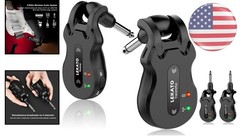 High-Performance Wireless Guitar Transmitter Receiver | 4 Channel Plug & Play