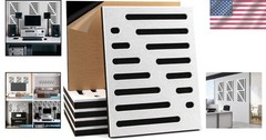 Effortless Soundproofing: 6 Self-Adhesive Panels 16×12 Inch for Studio & Bedroom
