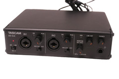 TASCAM US-2×2 USB Audio/MIDI Interface, 2-Ch, 24-bit/96kHz, Phantom Power