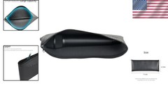 Elegant Black Microphone Bag – Shockproof Zipper Pouch for Wired & Wireless Mics