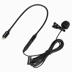 Saramonic LavMicro U1A Omnidirectional Clip-On Lavalier Mic w/Lighting IOS