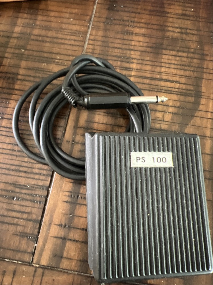 Alesis P-100 Keyboard Foot-Switch Sustain Pedal 93, Made in Italy by Fatar
