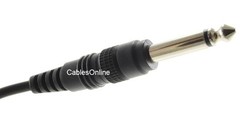 3ft 3.5mm (1/8 inch) TRS Stereo Female to 6.3mm (1/4 inch) TS Mono Male Cable