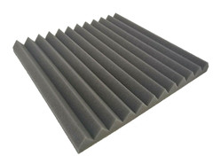 12 pcs 12″x12″x1″ Acoustic Foam Panel Tiles Wall Record Studio Sound Dark Gray