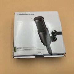 Audio-Technica AT2020 Cardioid Condenser Studio XLR Microphone IN VERY GOOD