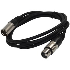 6ft XLR to XLR Microphone Cable (3-pin M/F) for MXL 770 Cardioid, 990 Condenser