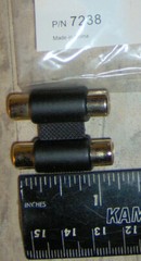 Dual RCA Jack Female to Dual RCA Jack Female Adapter Gold Plated MONOPRICE 7238