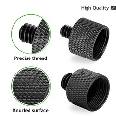 Frgyee Mic Stand Adapter 5/8 Female to 3/8 Male and Kit, Kit