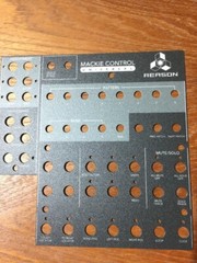 MACKIE CONTROL UNIVERSAL Reason overlay – NEW never used