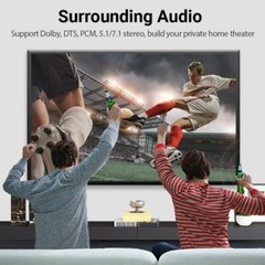Fiber Optical Digital Audio Cable Toslink SPDIF Gold Cable Lead Coaxial Cord