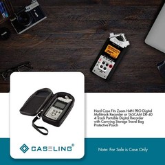 Elegant Hard Carrying Case for Zoom and TASCAM Audio Recorders – Travel Ready