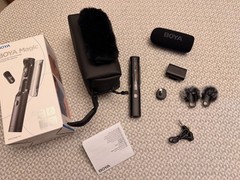 BOYA Magic-02 Wireless Lavalier Mic 30H Battery 328FT Range Noise Cancel – NIB