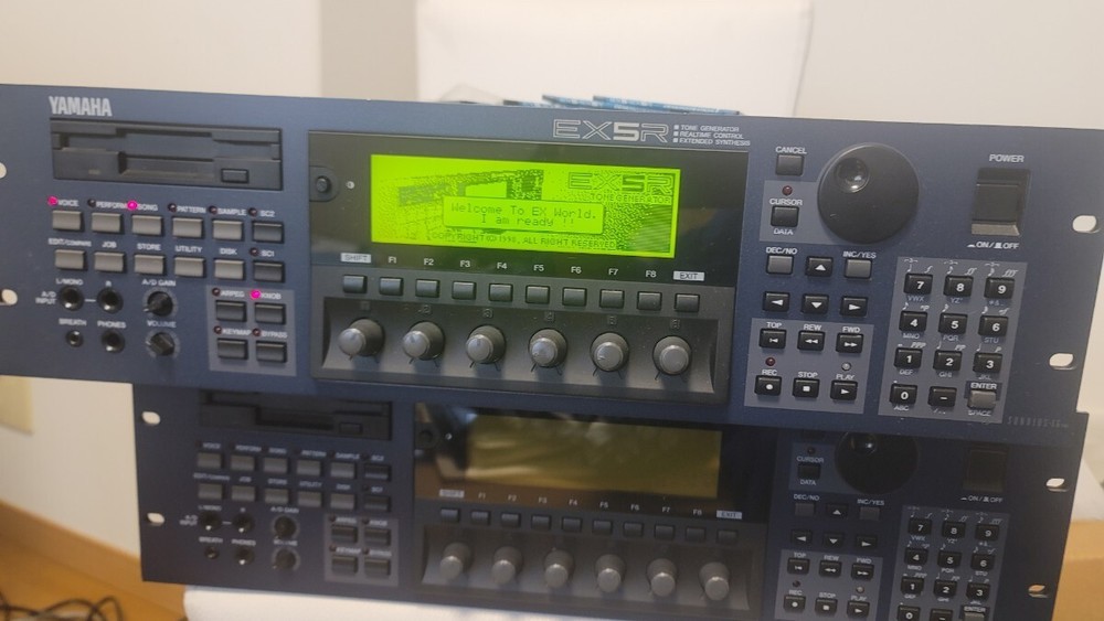 Yamaha EX5R Tone Generator Synthesizer Full Memory Set Used