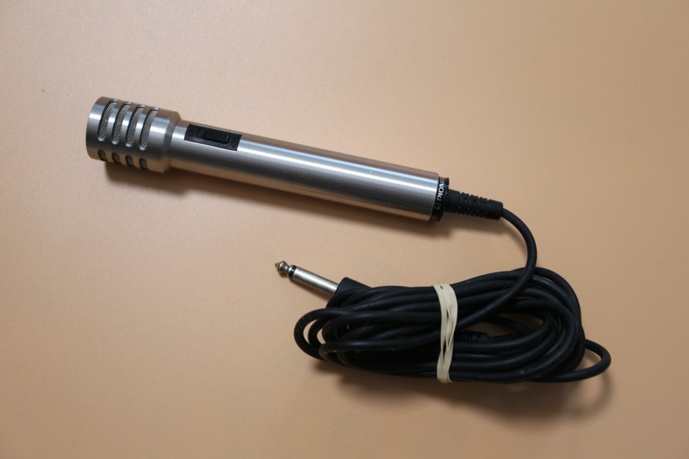 Pioneer DM-30 Dynamic Microphone | Vocal Mic Wired 1/4″ Jack Tested Japan
