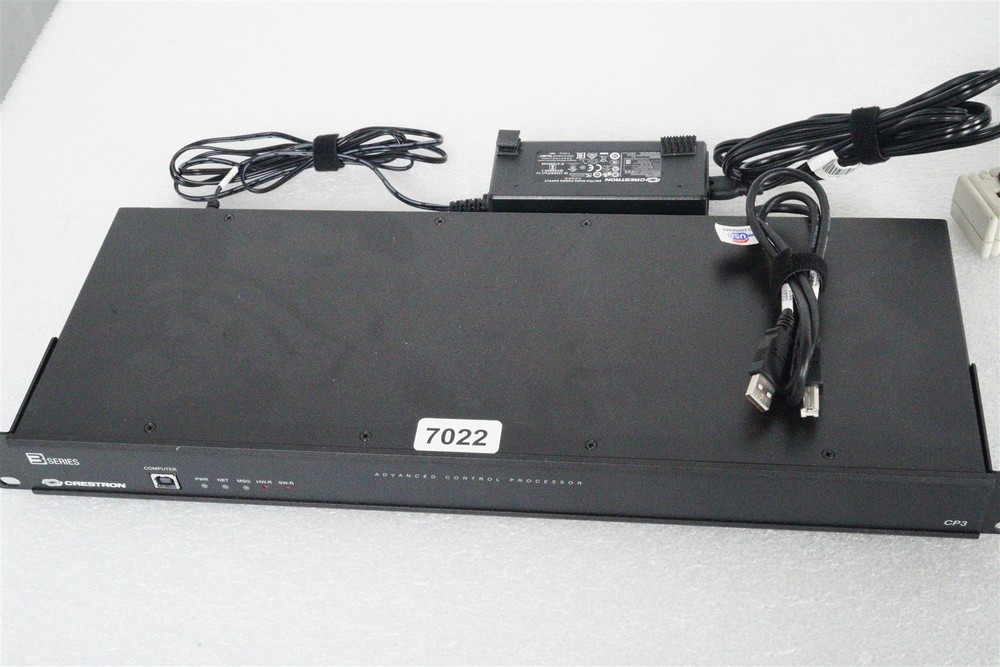 Crestron CP3 P/N 6504877 System Processor Controller w/Rack Mount Ears