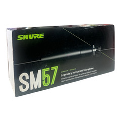Shure SM57 Wired Dynamic Instrument Microphone – SM57-LC