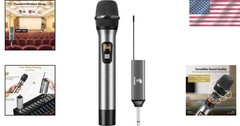 Unidirectional Handheld Microphone with 15 Channels for Seamless Performance