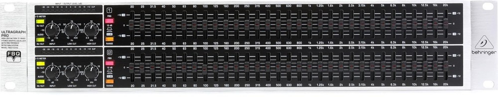 Behringer FBQ3102HD – 31-band Stereo Graphic EQ