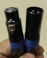 SMOKT Cable Type XLR 41ins Long Used Different Colors Lot Of 12