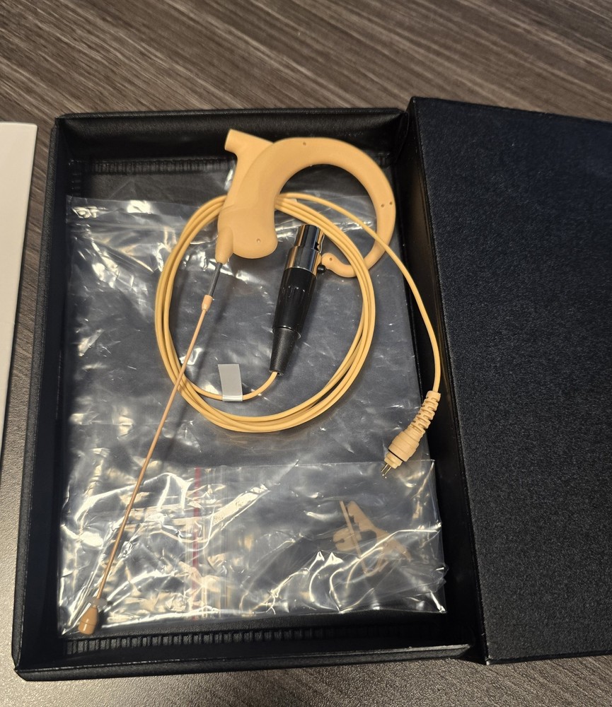 ACACIA AUDIO EARHOOK MICROPHONE: LIZ SUPER PRO T4 TAN