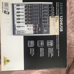 Behringer Xenyx 1204USB 12 Channel Analog Mixer