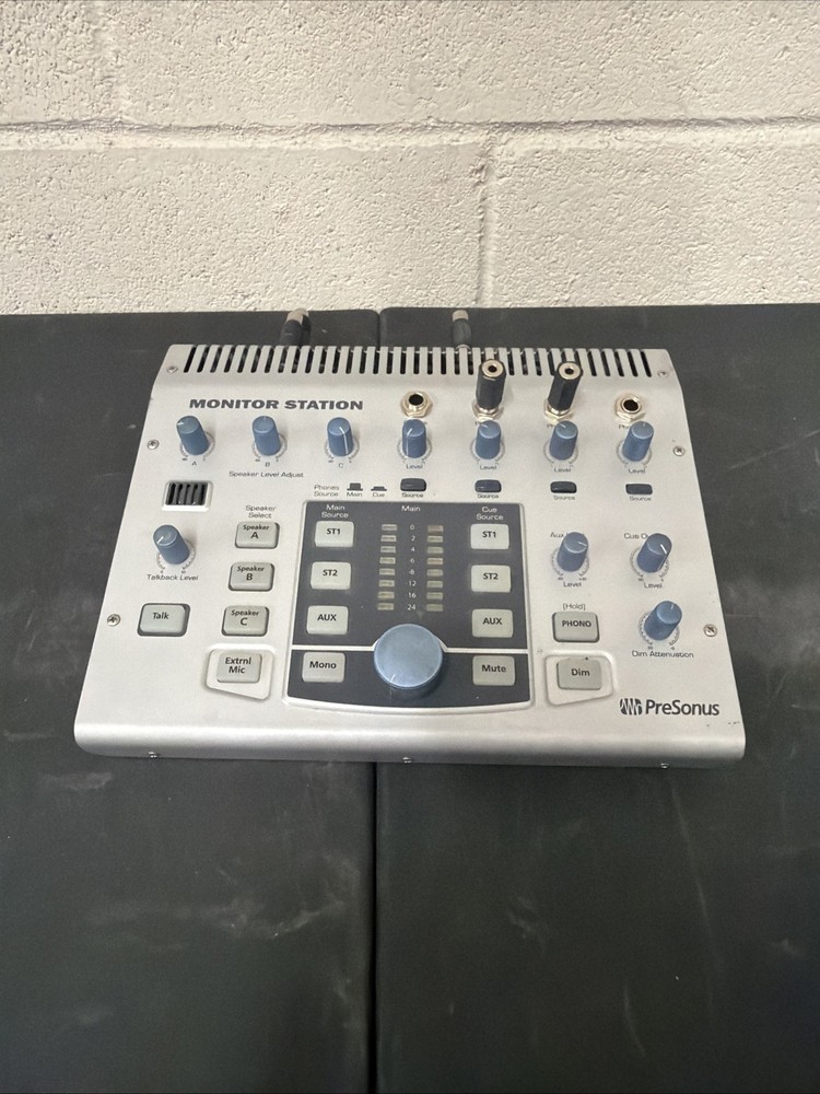 PreSonus Monitor Station Desktop Studio Control Center Untested