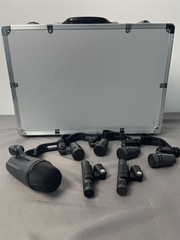 7Pcs Microphones E600 Evolution Drum Set Metal for Stage Musical Instruments