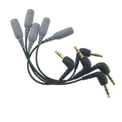 Microphone Adapter Cable Adaptor 3.5mm TRRS to Connectors for SC3/SC4
