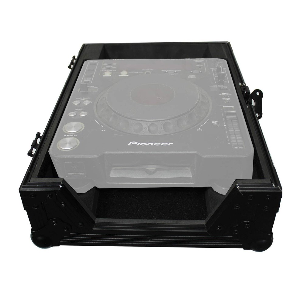 Pro-X XS-CDBL Black Large Format CD/CDJ Digital Media Player DJ Case