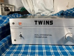 Twins Vacuum Tube Line Level Preamplifier, Fully Working Product, 3 Month Warran