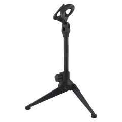 Mini Desktop Microphone Stand Tripod Adjustable Mic Holder Table Bracket