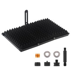 Folding Foam Studio Microphone Isolation Shield Recording Sound Absorber 3 Panel