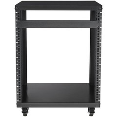 Uimoso 12U AV Rack Stand 500 lbs Capacity Network Stereo Recording Studio Rack