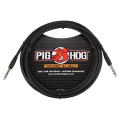 Pig Hog PTRS03 High Performance 1/4″ TRS Instrument Cable