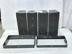 EAW JF50 2 WAY FULL RANGE LOUDSPEAKER W/ Yoke #SA (LOT OF 4)THS