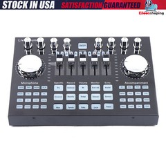 Digital Audio Mixer Network Live Sound Card K1 Audio Mixing Console for PC Phone