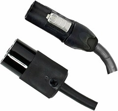 Elite Core 25′ True1 Male to Edison Female AC 3 Prong Cable 12 AWG